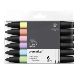 ■ Winsor & Newton - Promarker - Pastel Tones Set of 6