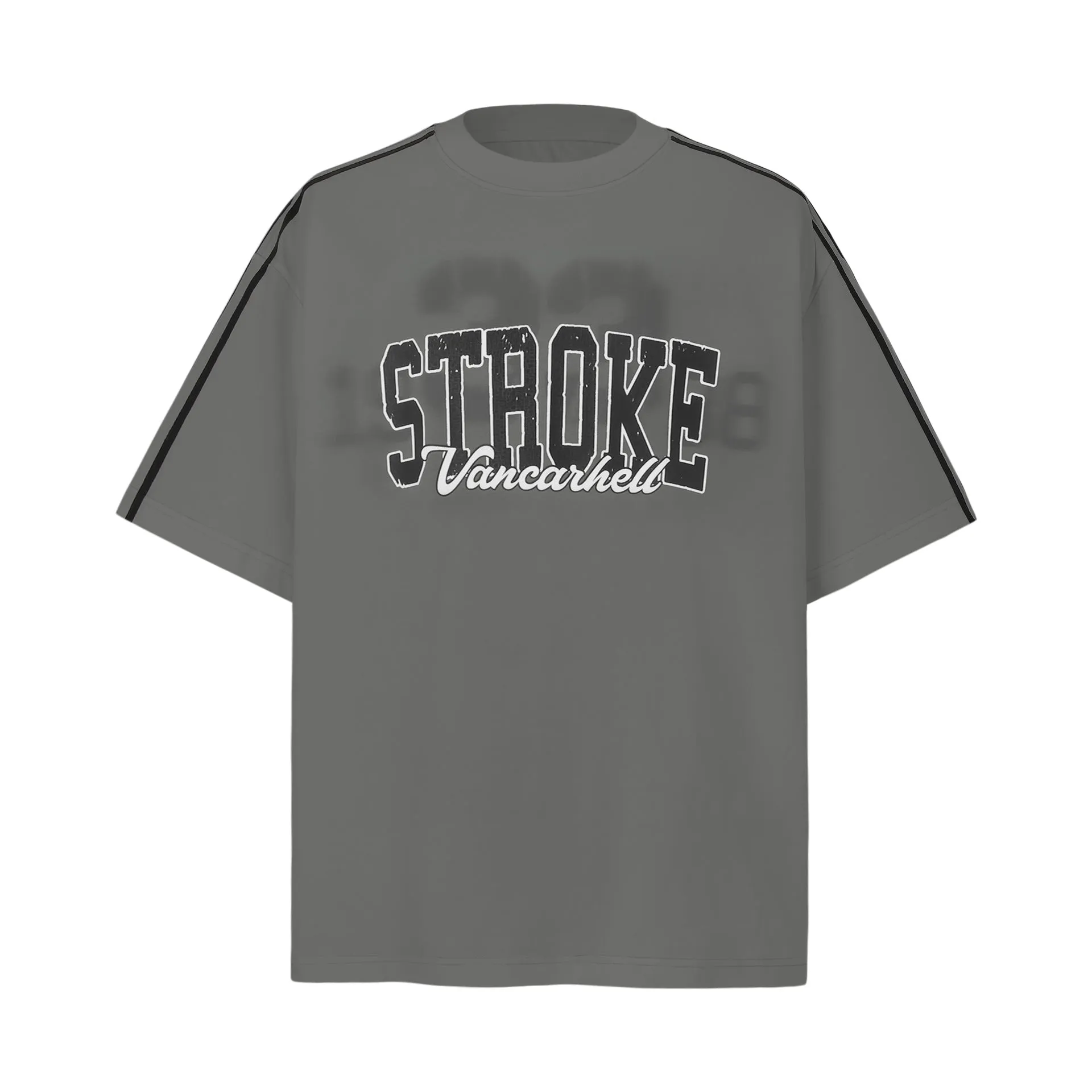 2025 9516 2025n street 2025 summer deconstruction jersey design men's high sense neutral Sorona short-sleeved T-shirt