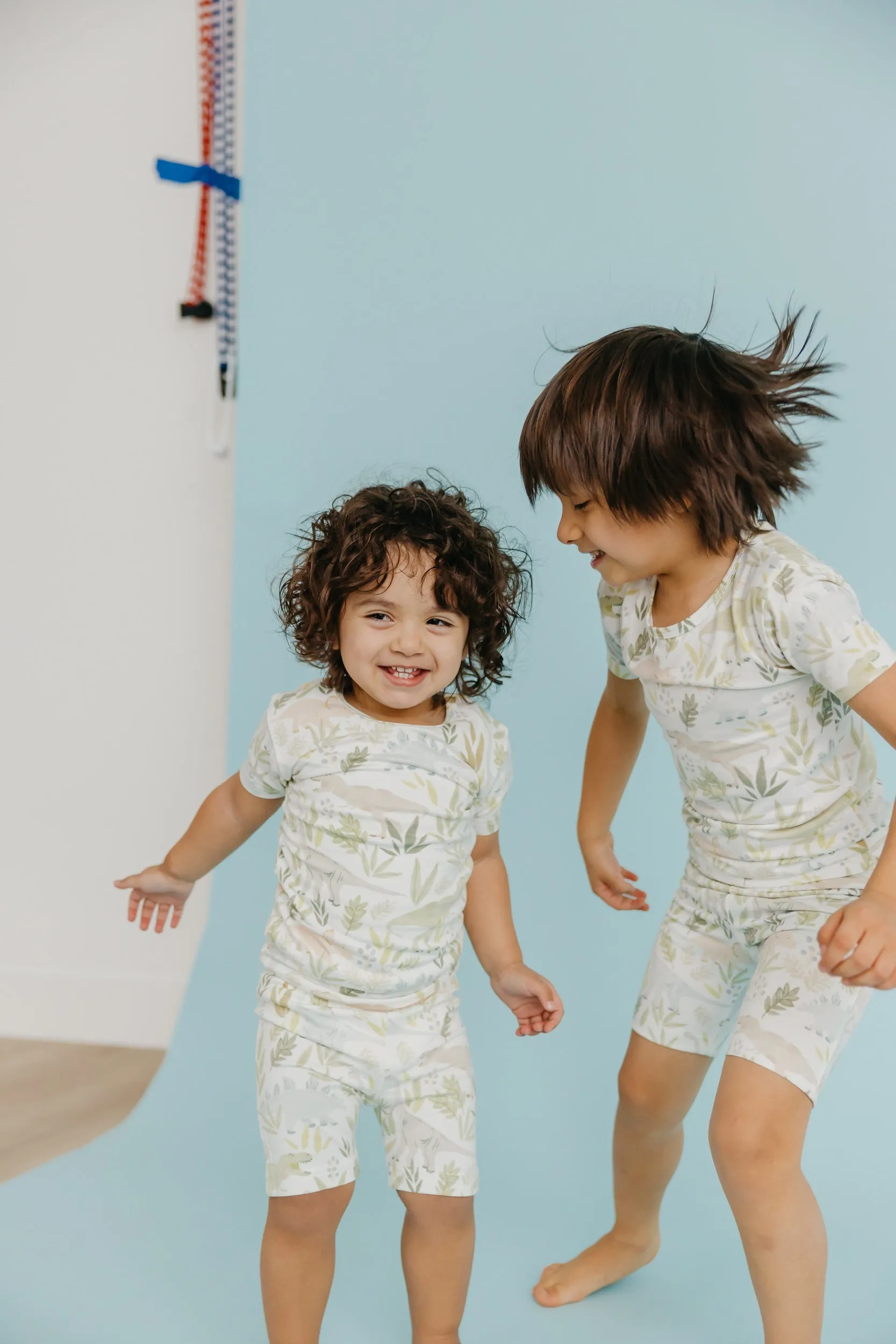 2pc Short Sleeve Pajama Set - Rex
