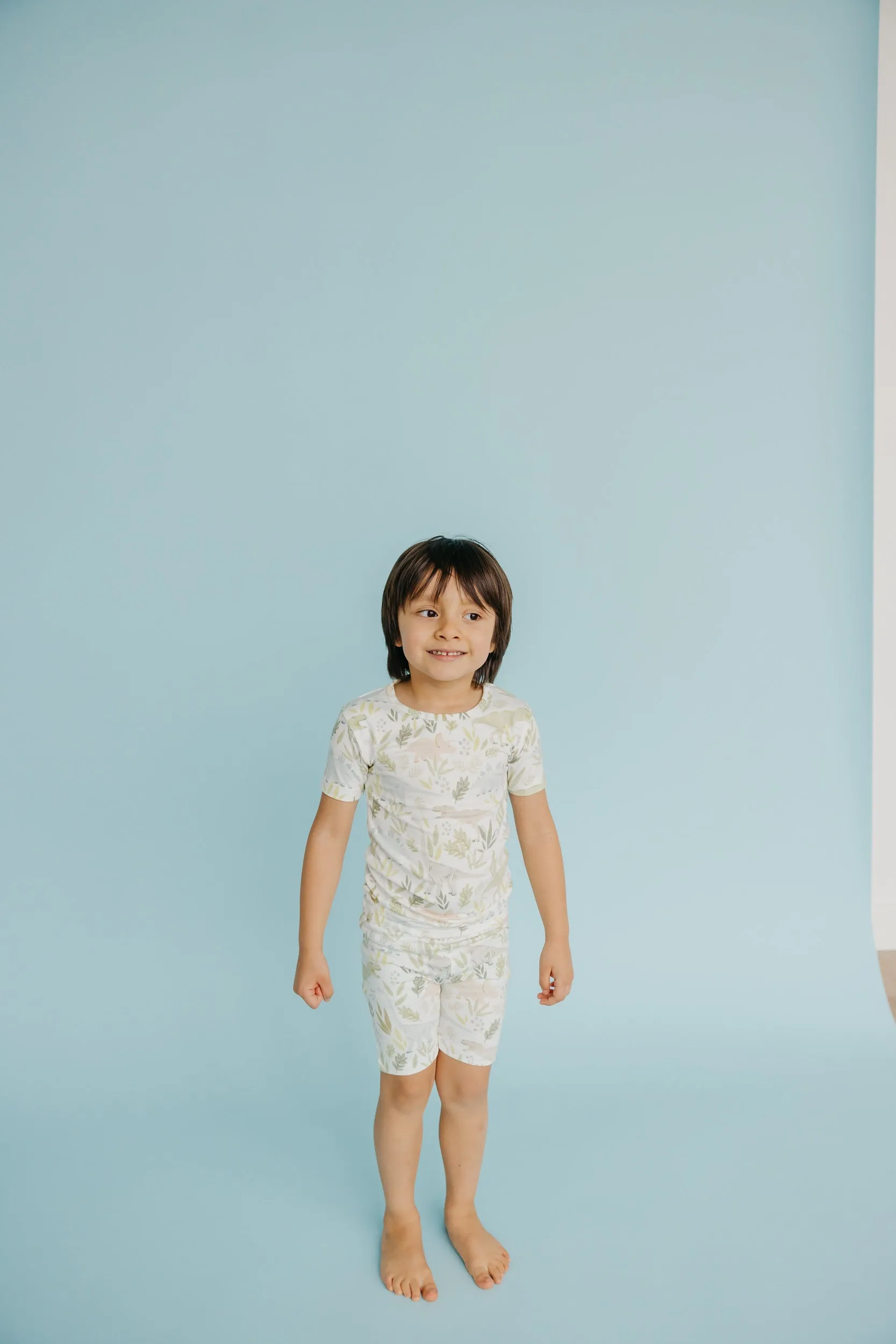 2pc Short Sleeve Pajama Set - Rex