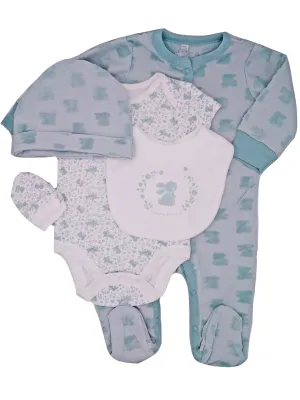5 Piece Happy Bunny Gift Set