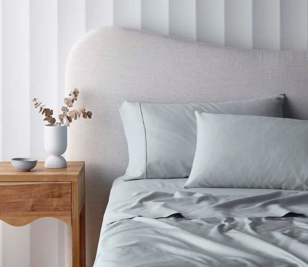 Accessorize 2500TC Cotton Rich Sheet Sets - SILVER