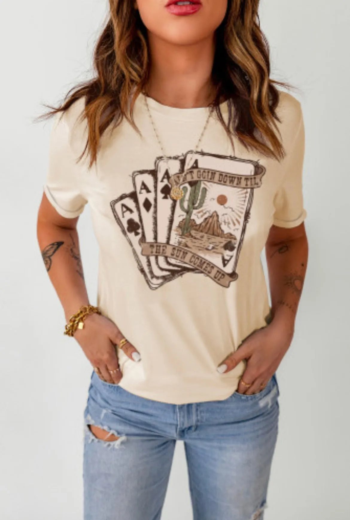 Ain't Going Down Graphic Tee