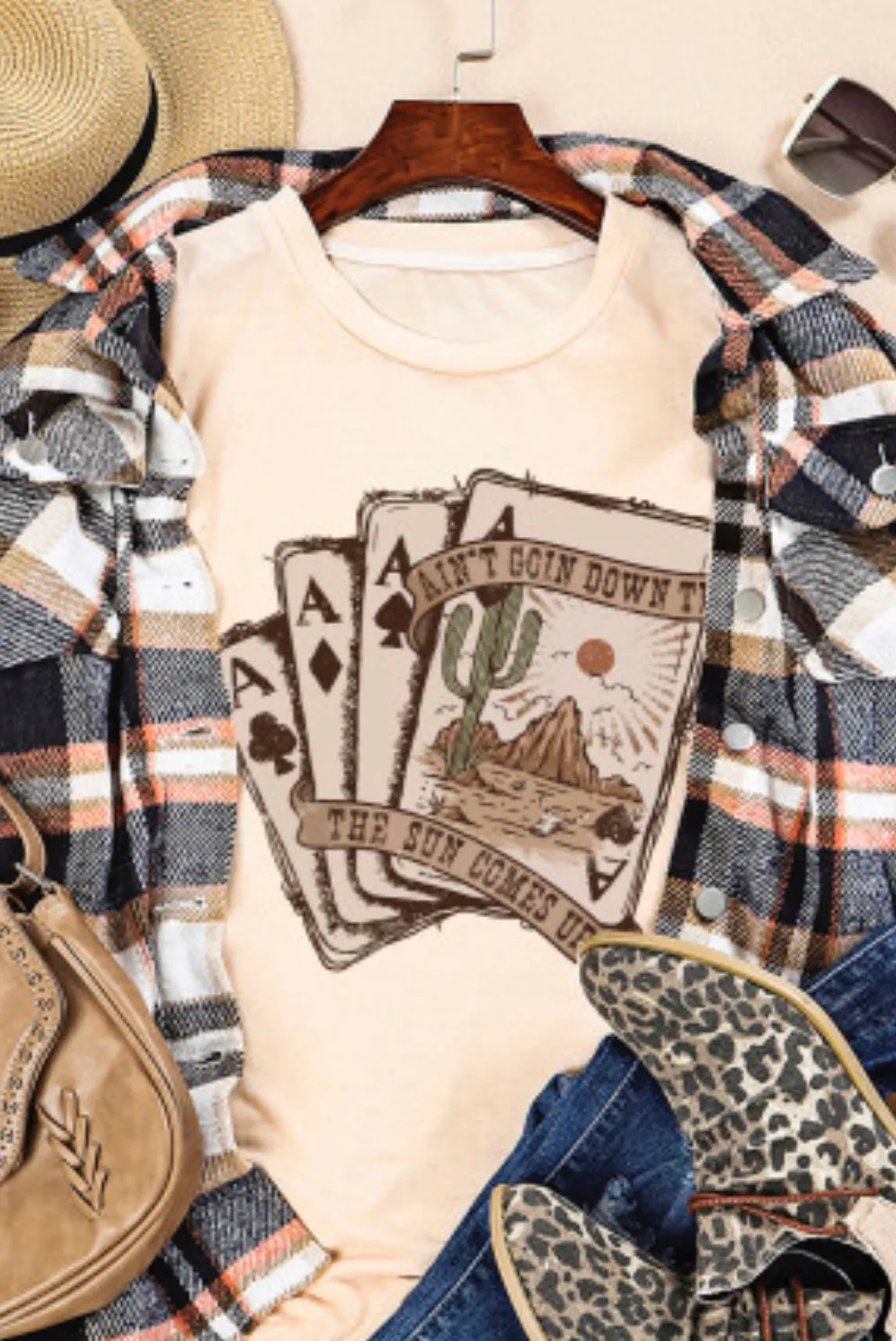Ain't Going Down Graphic Tee
