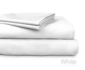 ALGODON "300TC Cotton" SHEET SET - WHITE