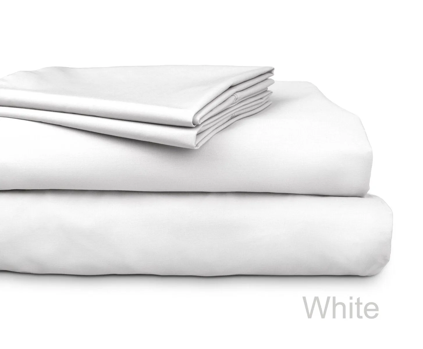 ALGODON "300TC Cotton" SHEET SET - WHITE