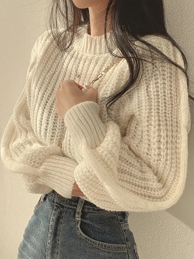 Alice | Crop Sweater