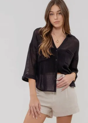 Aly Sleeve Knit Top