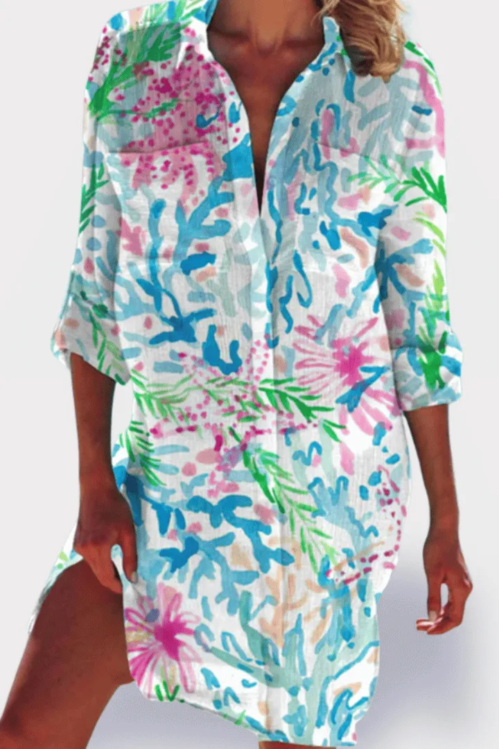 Amelia | Summer shirt made of premium cotton