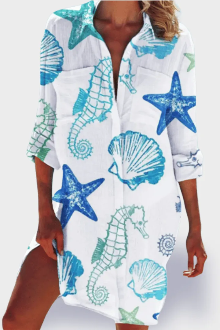 Amelia | Summer shirt made of premium cotton