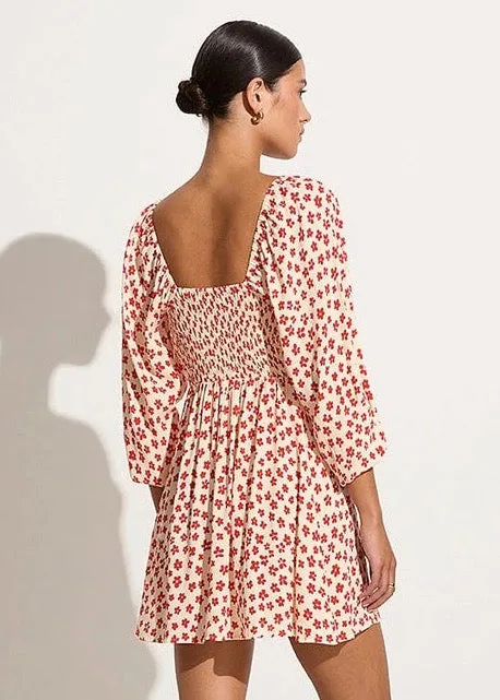 Amias Mini Dress (Red Gita Floral)