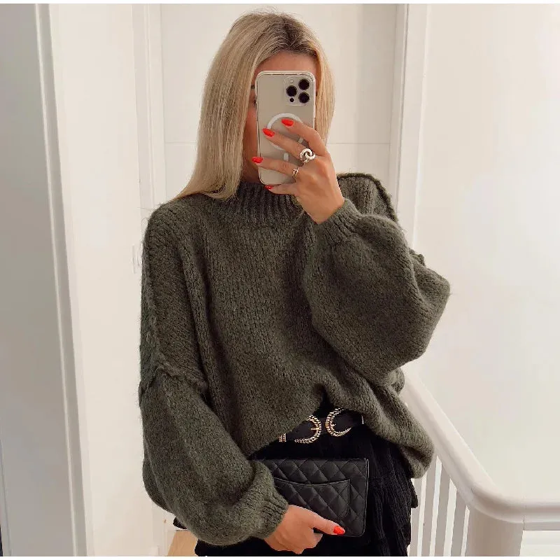 Annie | Fluffy Oversized Knitted Sweater