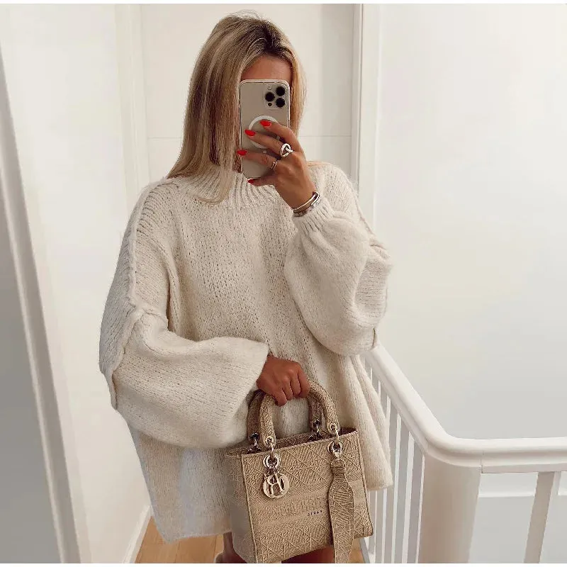 Annie | Fluffy Oversized Knitted Sweater