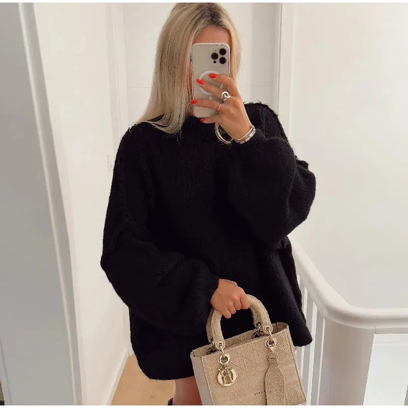 Annie | Fluffy Oversized Knitted Sweater