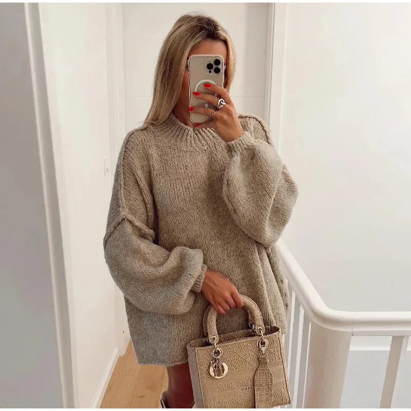 Annie | Fluffy Oversized Knitted Sweater