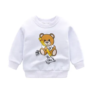 Autumn Coats For Children And Middle-aged Children's Jackets Sweater Loose Bottoming Shirt