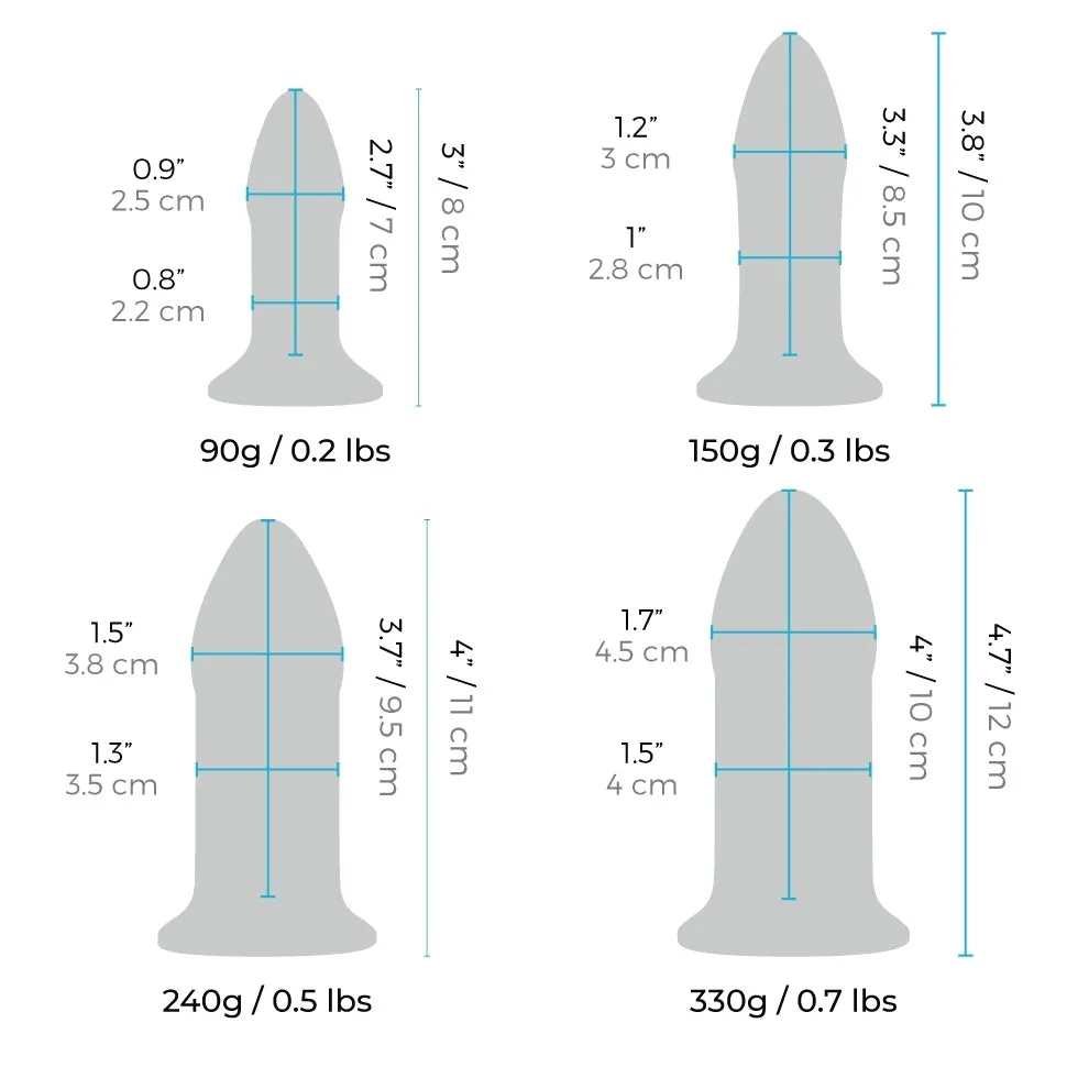 B-Vibe Anal Dilator Set