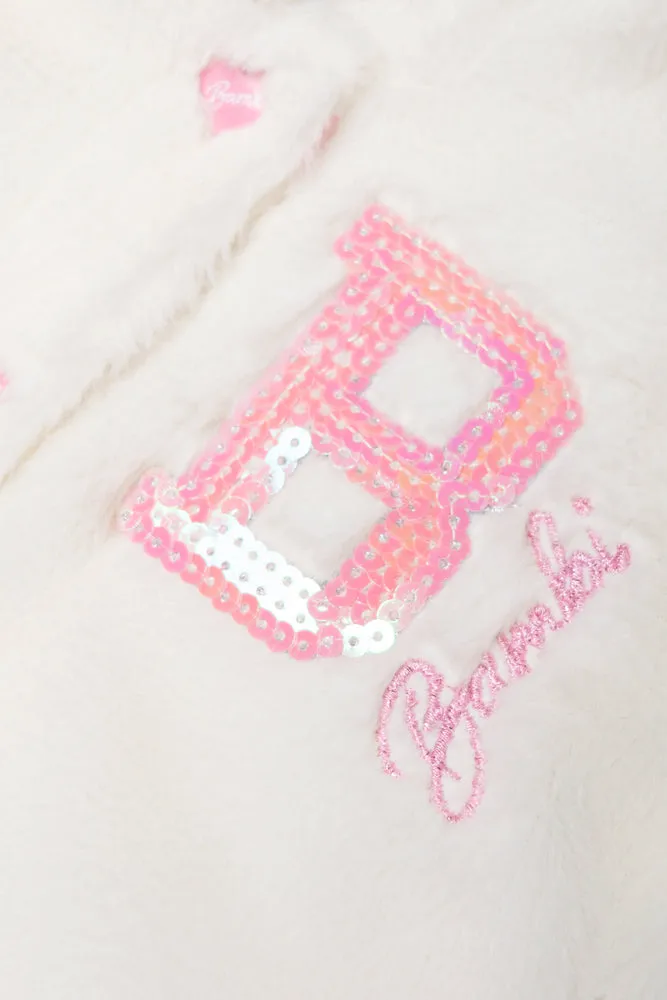 Bambi Fur Jacket Cream