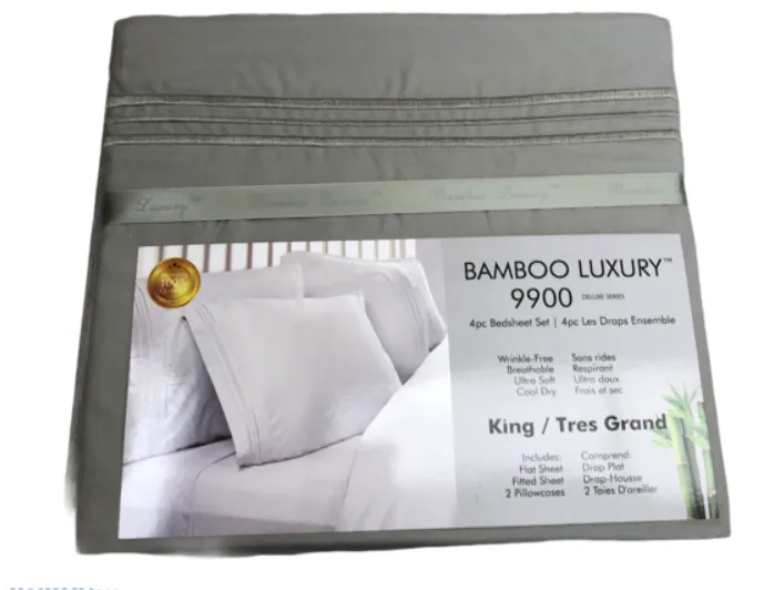 Bamboo Luxury King 4 Pc Sheet Sets