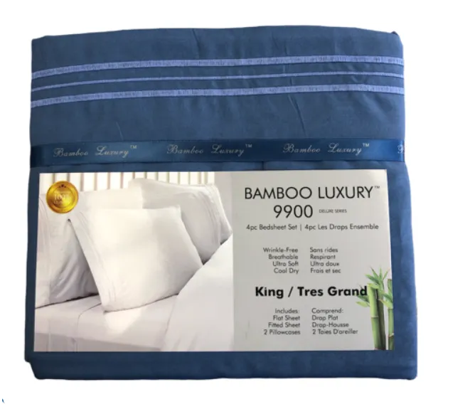 Bamboo Luxury King 4 Pc Sheet Sets