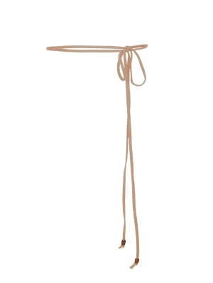 Bamboo String Belt - Caramel