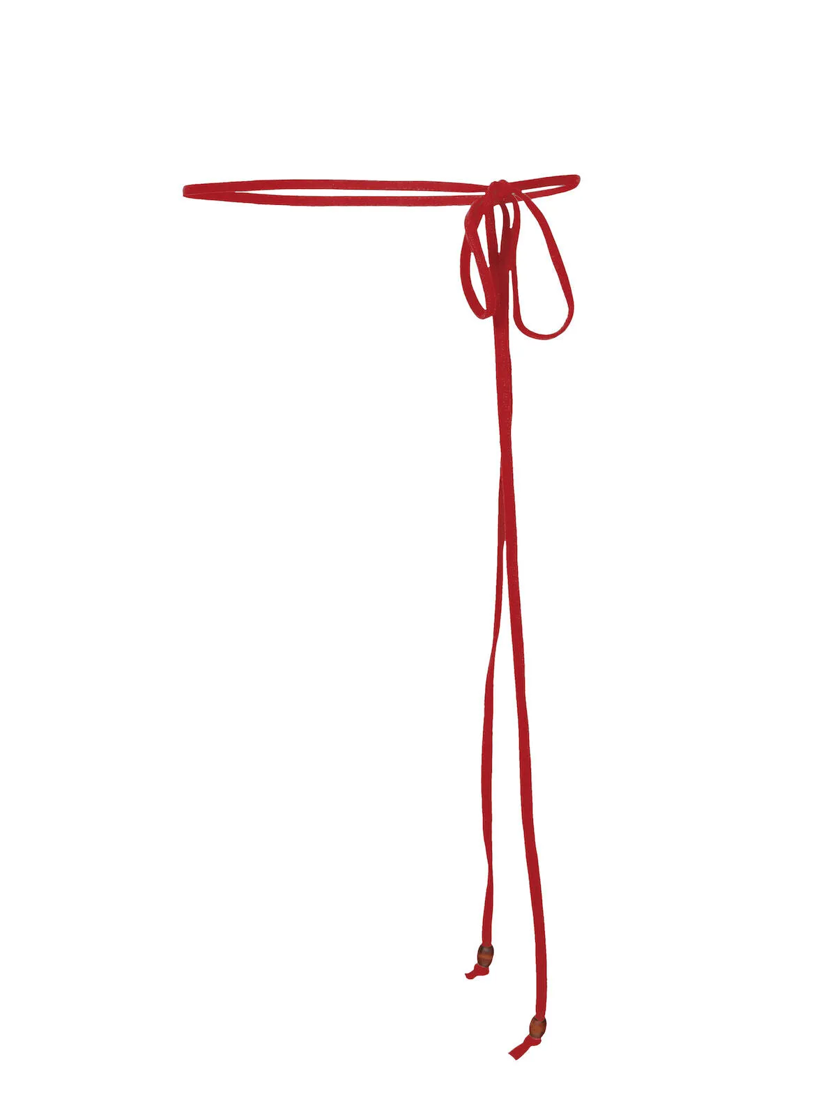 Bamboo String Belt - Chili Pepper
