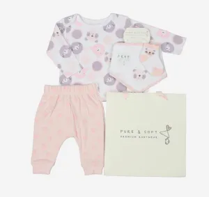 Bear 4 Piece Gift Set