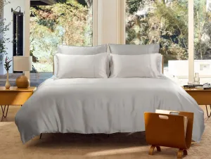 Bellami Trinity 100%  Tencel solid 1100 Thread Count Nano Puzzle Mini Fitted Sheet Set 2 for $180 - Rose