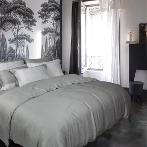 Bellami Trinity Two-Tone 100% Tencel Solid 1100TC Bed Set – Misty Green