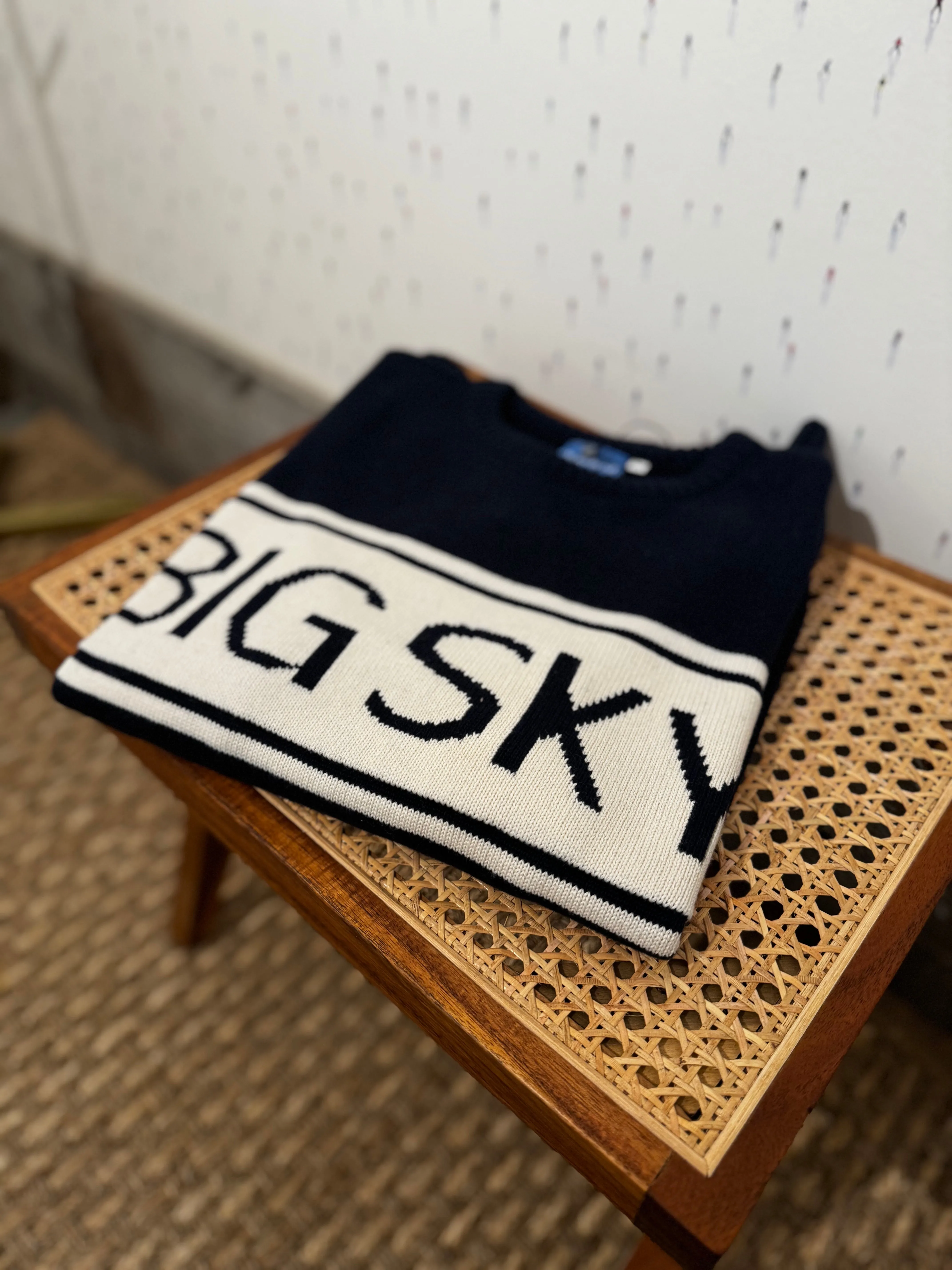 Big Sky Knitted Crew
