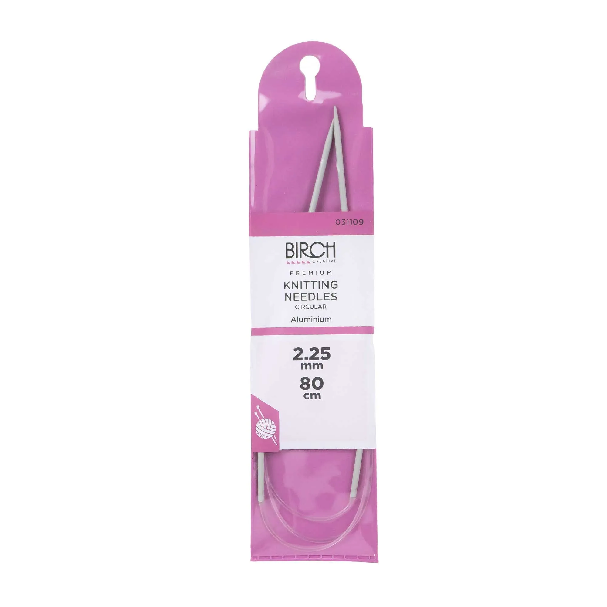 Birch Premium Circular Knitting Needles 80cm