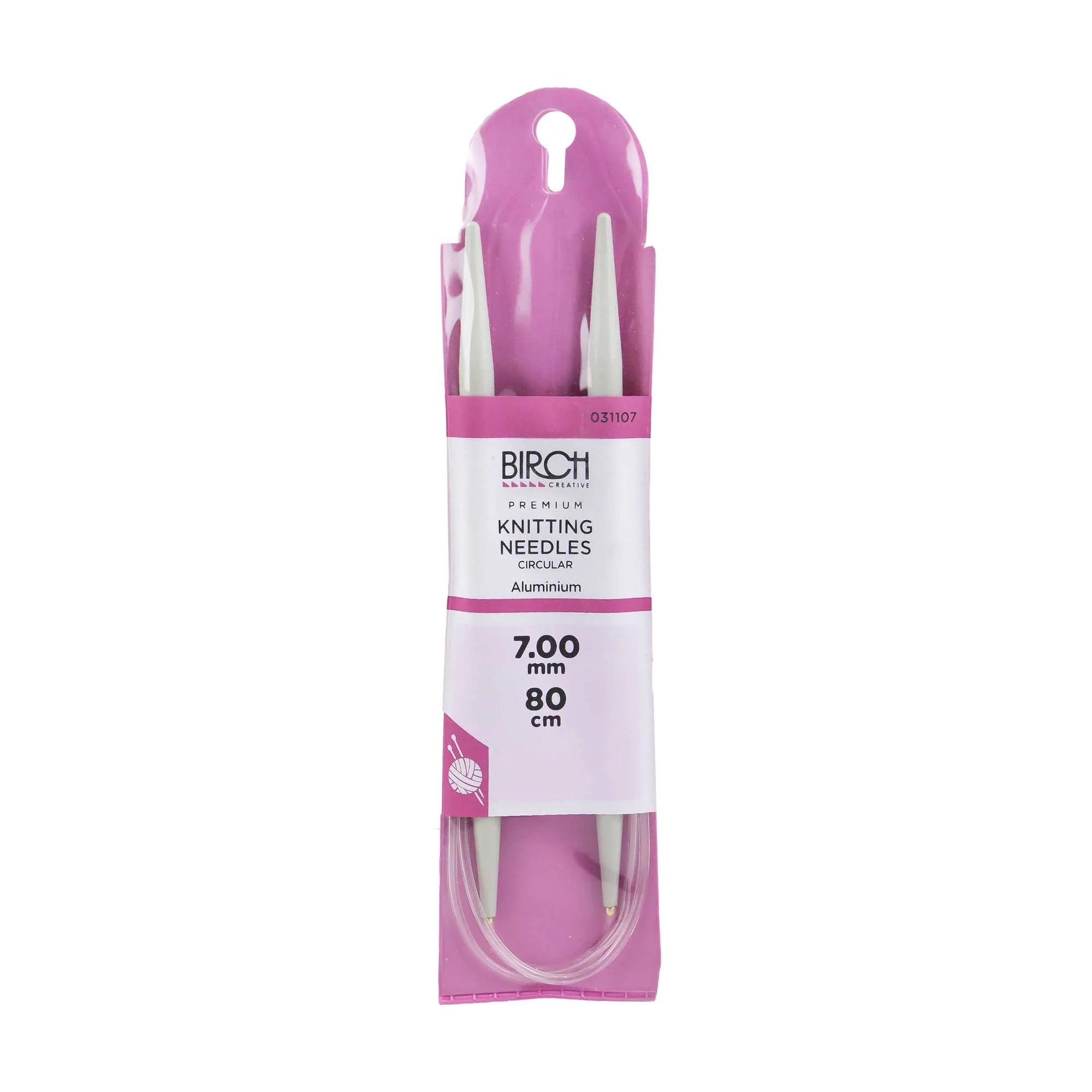 Birch Premium Circular Knitting Needles 80cm