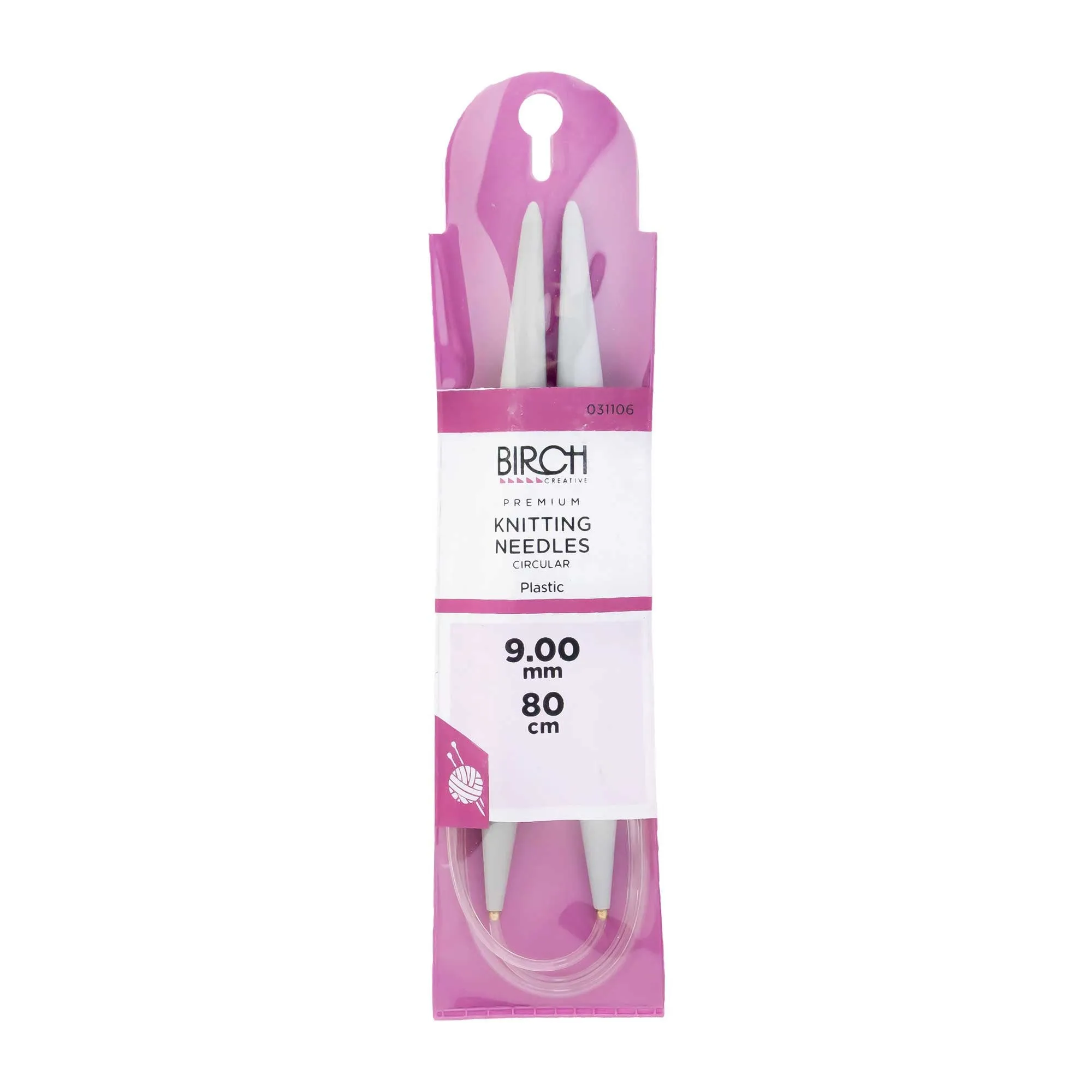 Birch Premium Circular Knitting Needles 80cm
