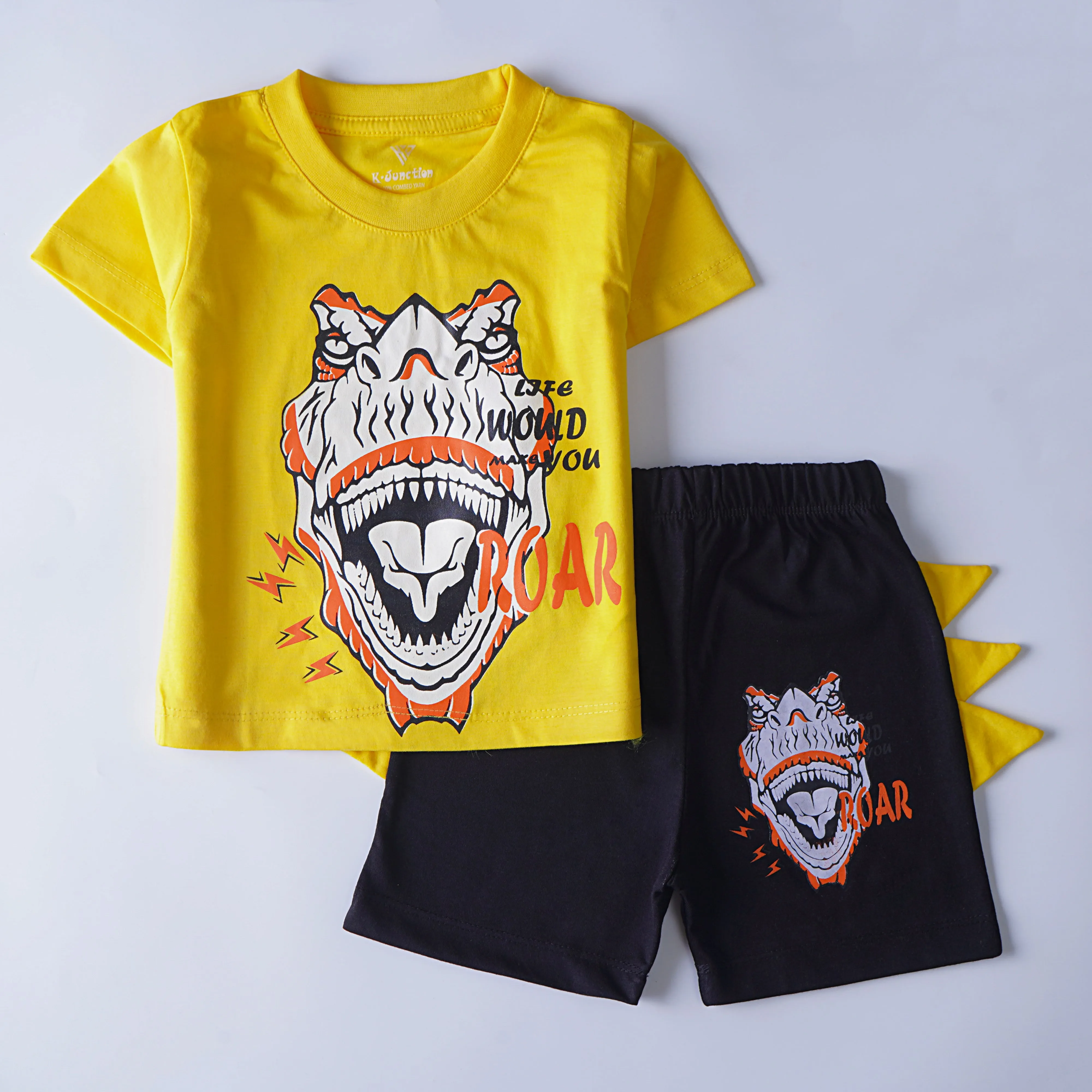 Boys Half Sleeves 2 Piece Suit