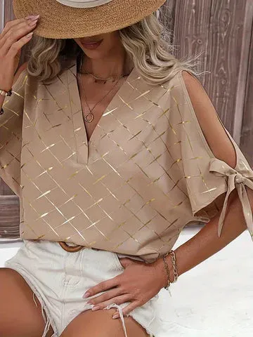 Bruin® | Relaxed Short Sleeve Blouse
