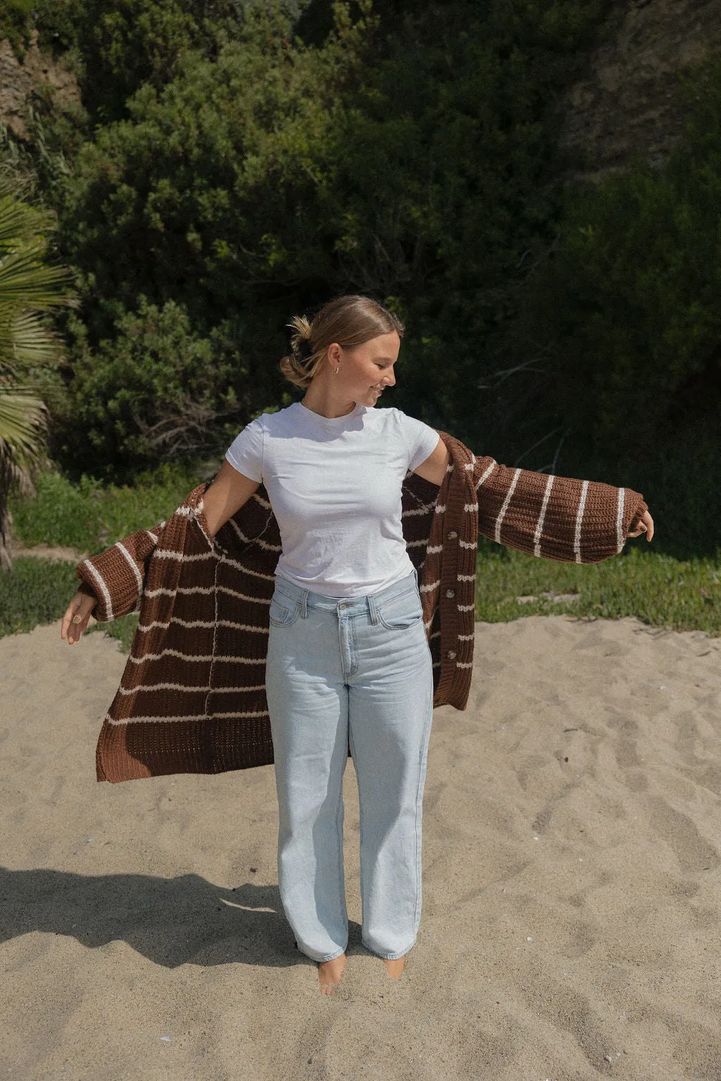 Caramel Knit Cardigan