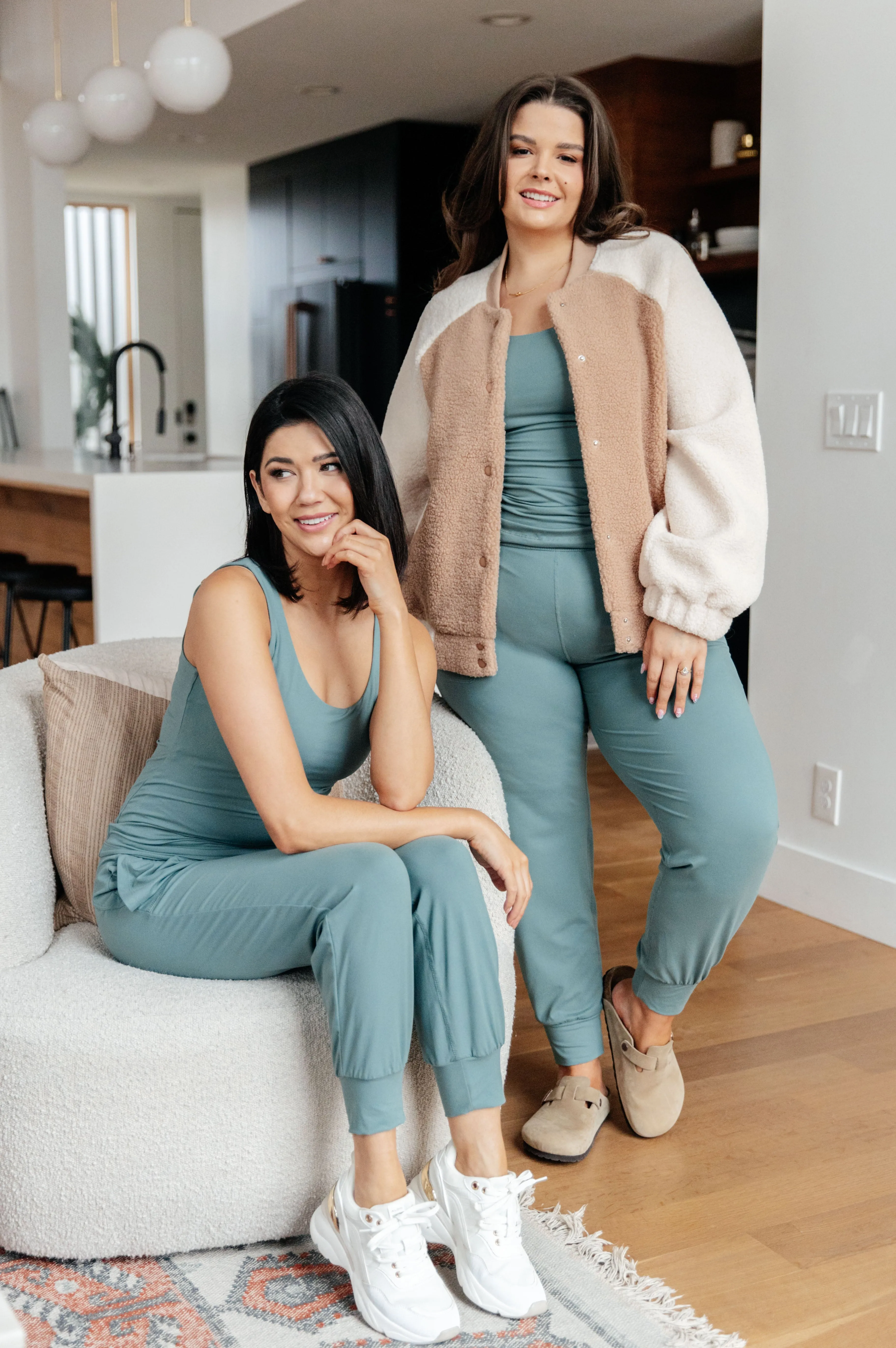Casual But Cool Tank in Tidewater Teal (Ships in 1-2 Weeks)