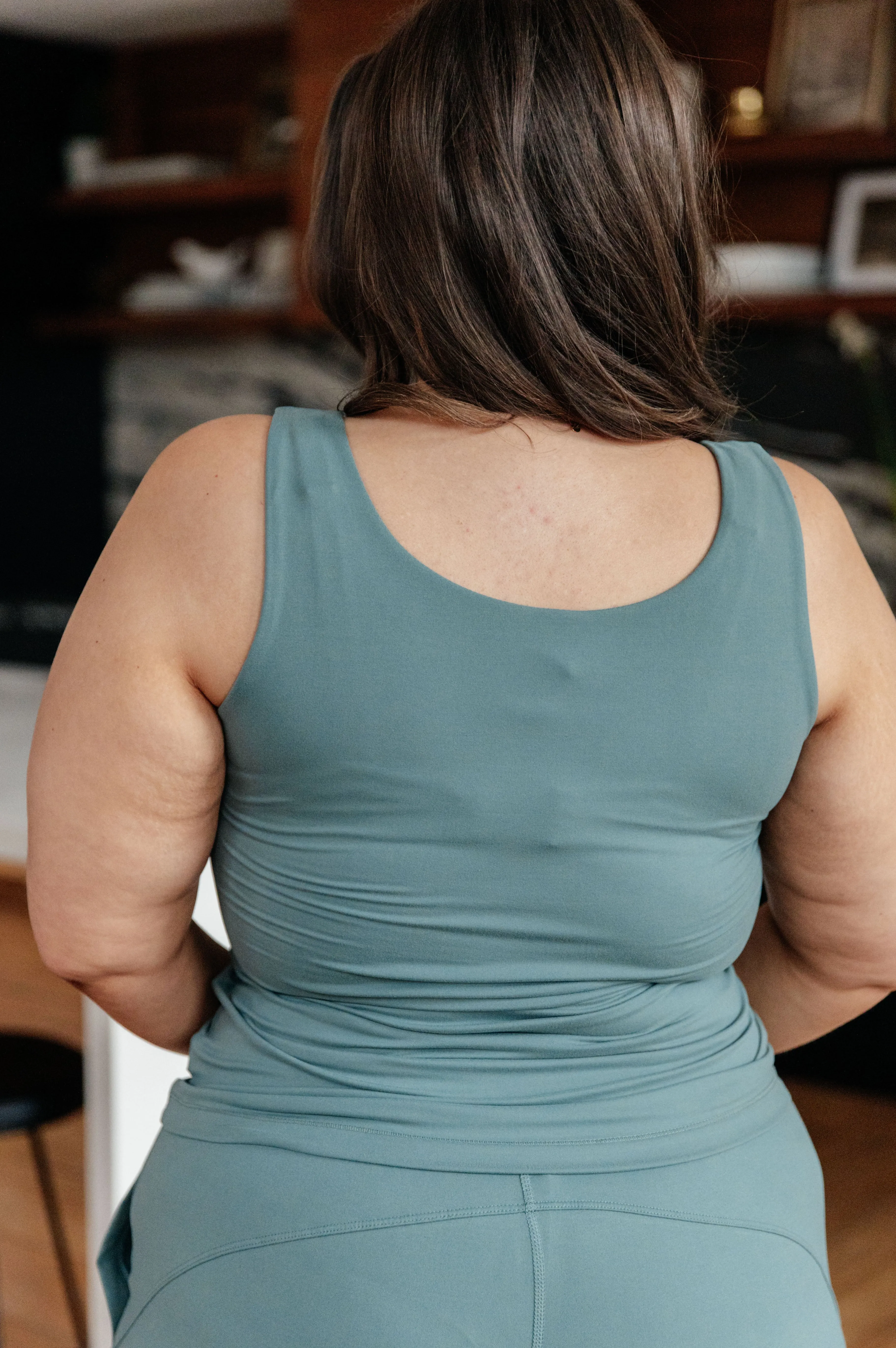 Casual But Cool Tank in Tidewater Teal (Ships in 1-2 Weeks)