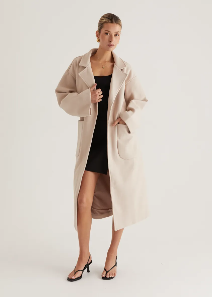 Caylee Coat - Bone