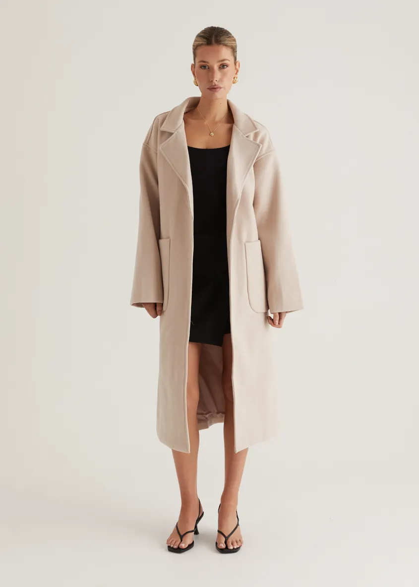 Caylee Coat - Bone