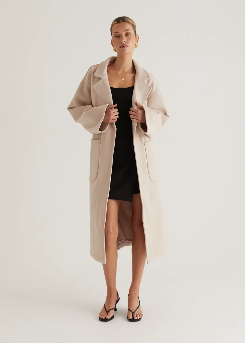 Caylee Coat - Bone