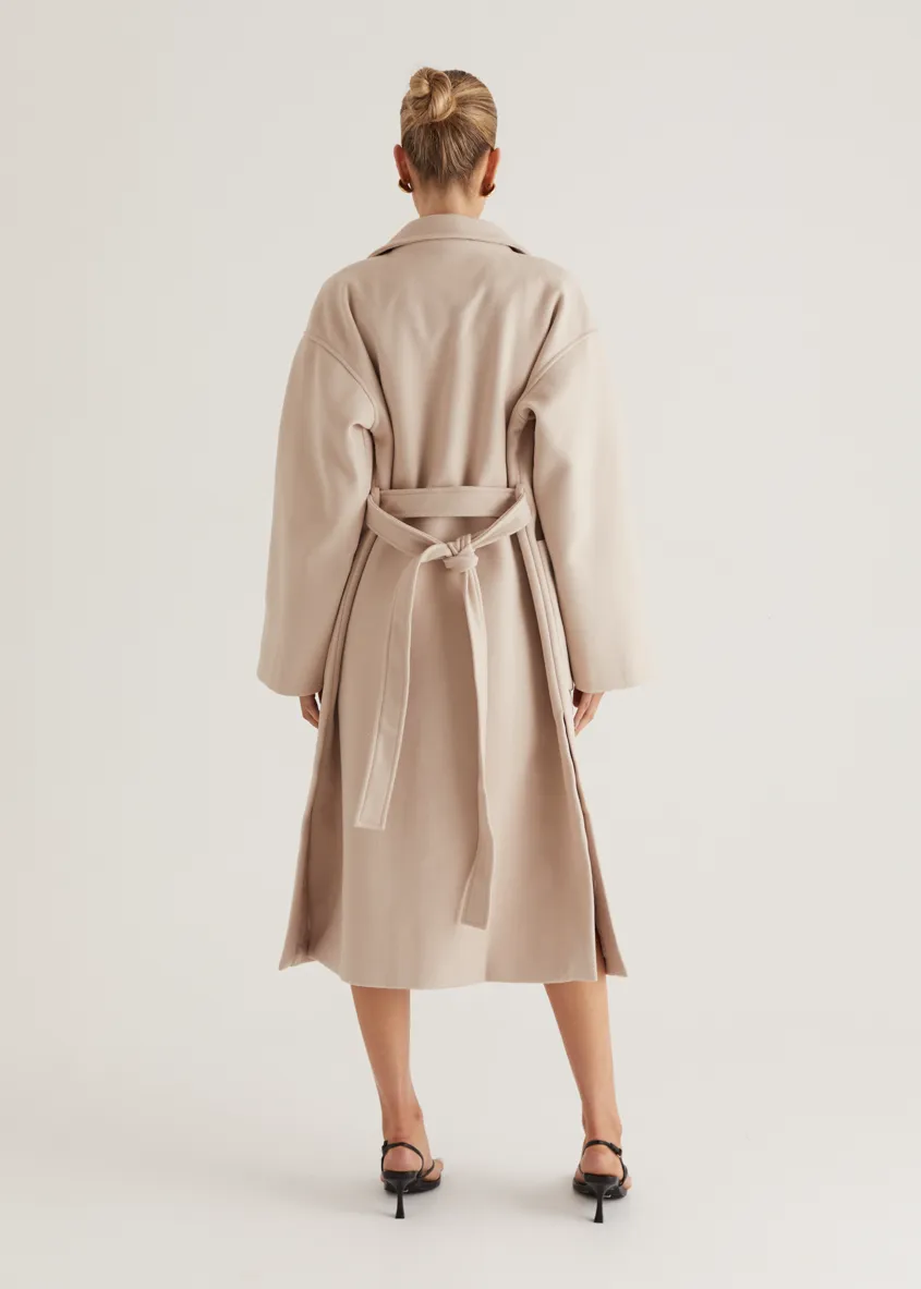 Caylee Coat - Bone