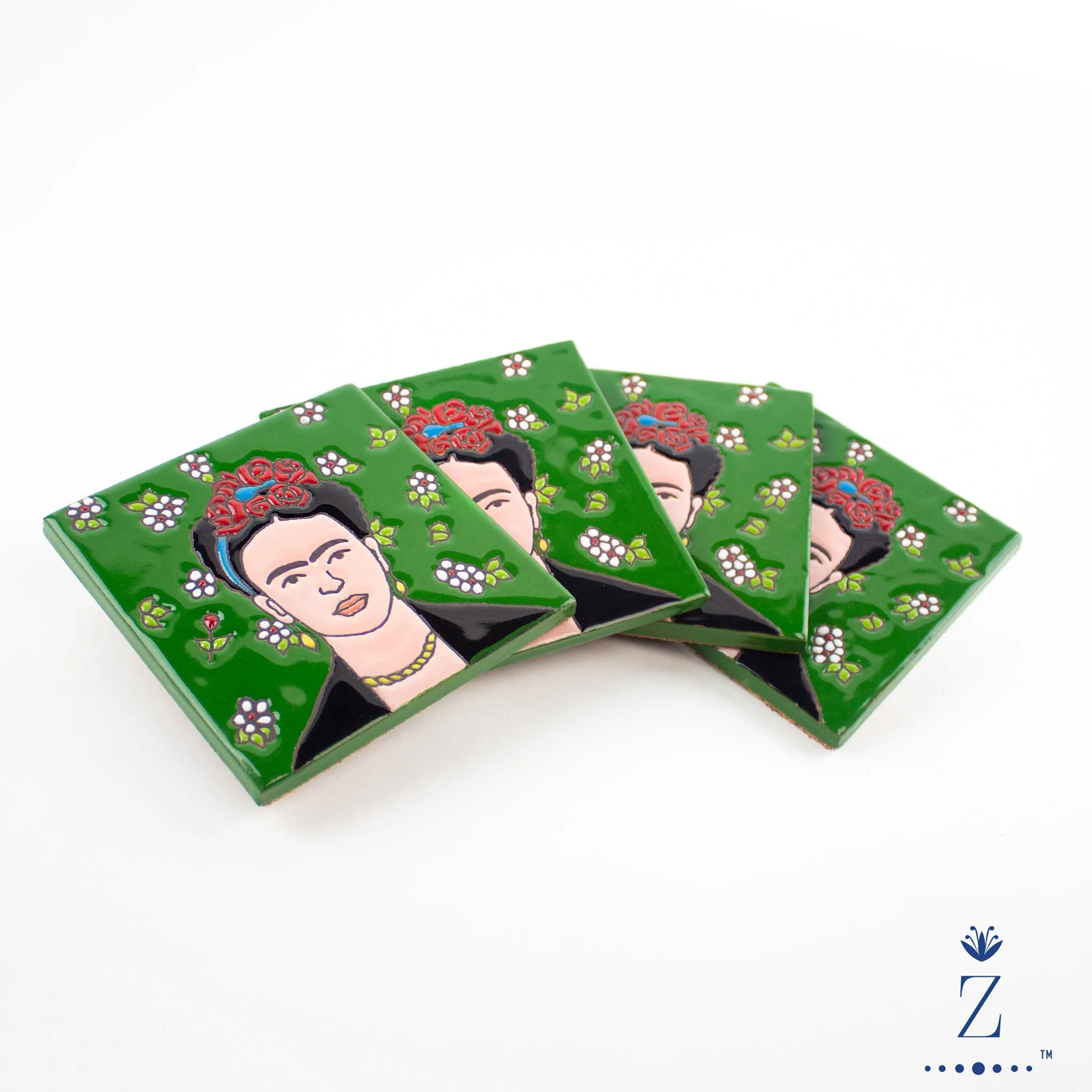 Ceramic Coaster set | Vintage Frida.