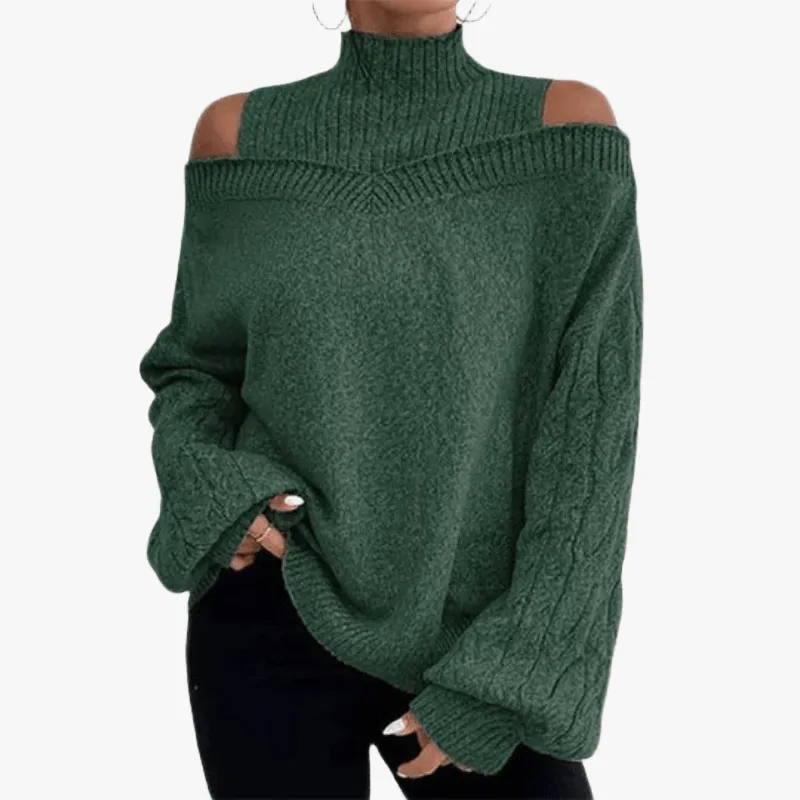 Chic Off-the-Shoulder Sweater