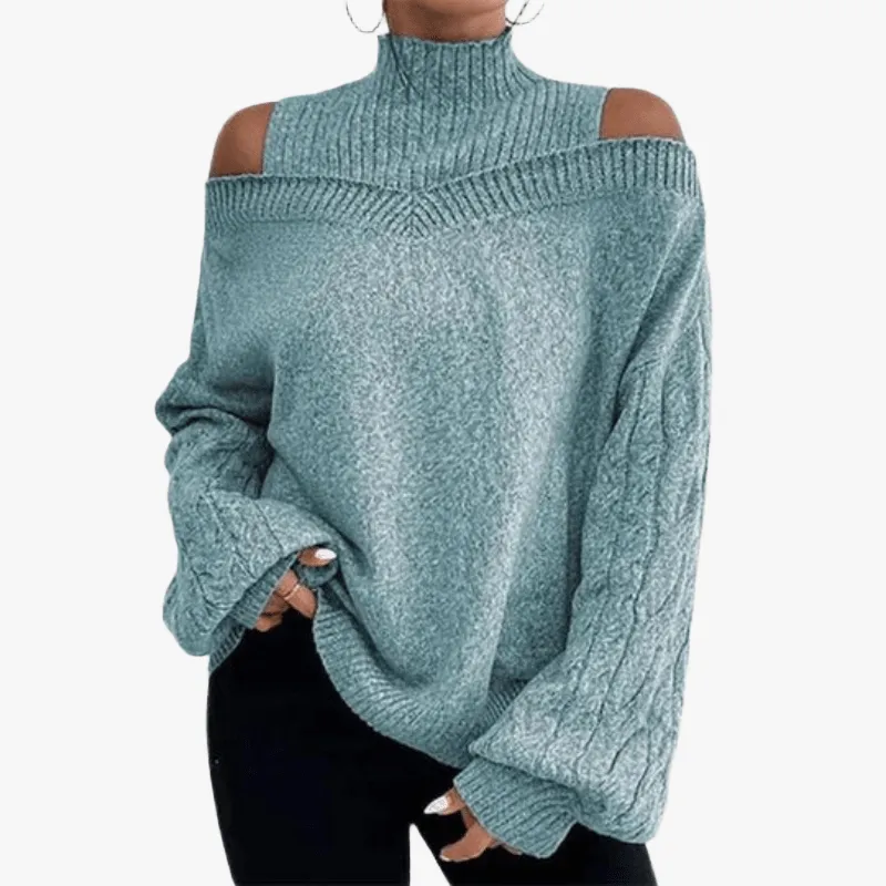 Chic Off-the-Shoulder Sweater