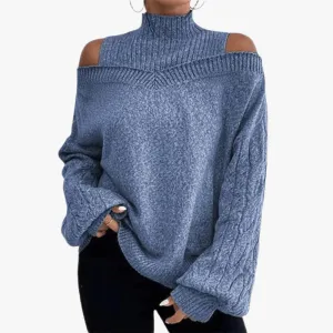 Chic Off-the-Shoulder Sweater