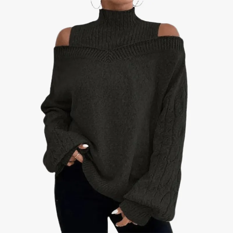 Chic Off-the-Shoulder Sweater