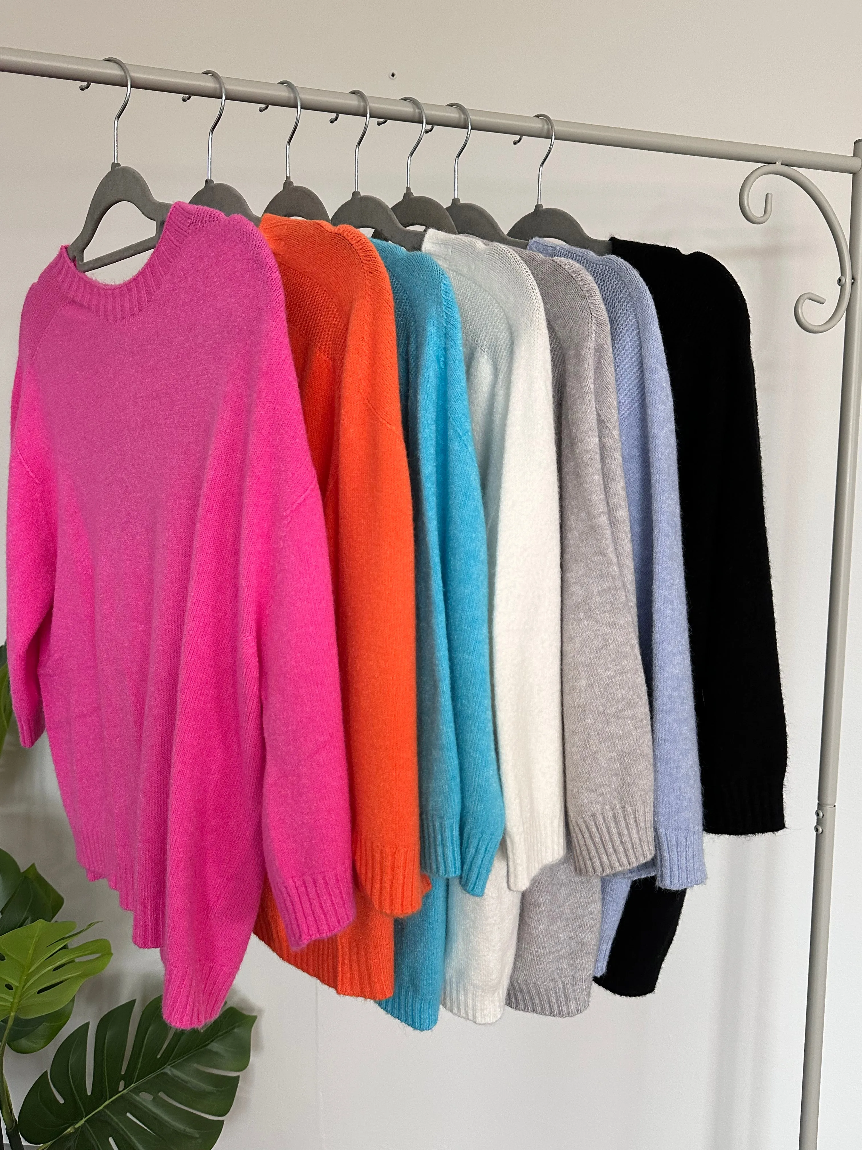 Cobalt Blue Half Sleeve Jumper