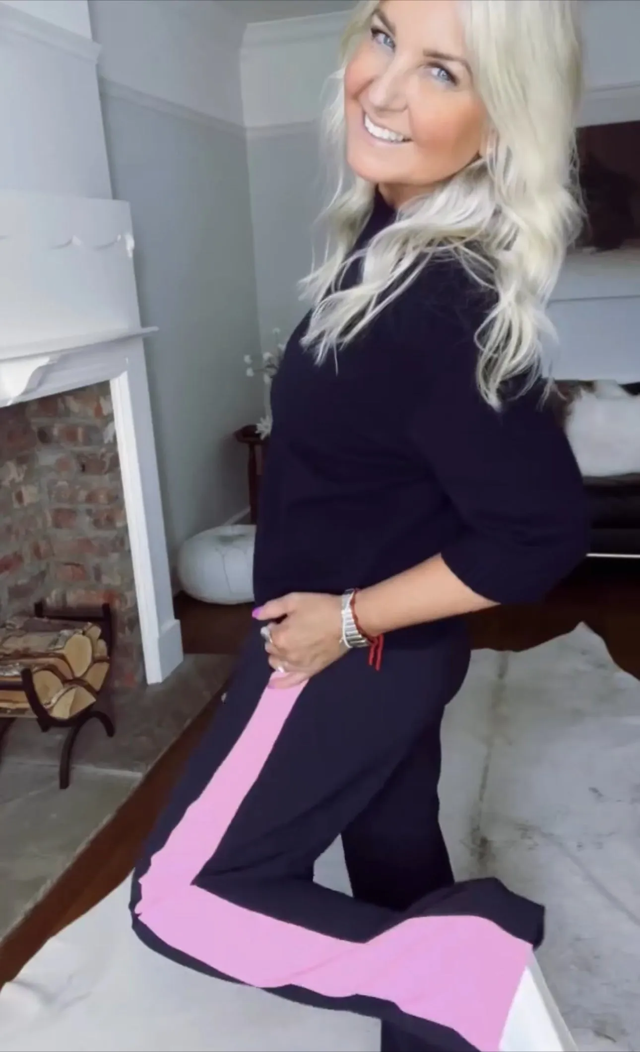 Cobalt Blue Half Sleeve Jumper
