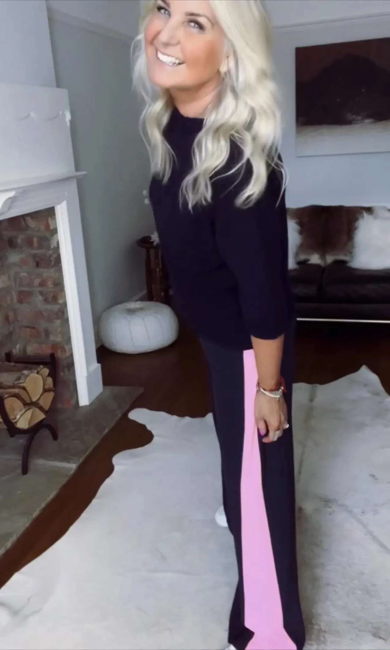 Cobalt Blue Half Sleeve Jumper